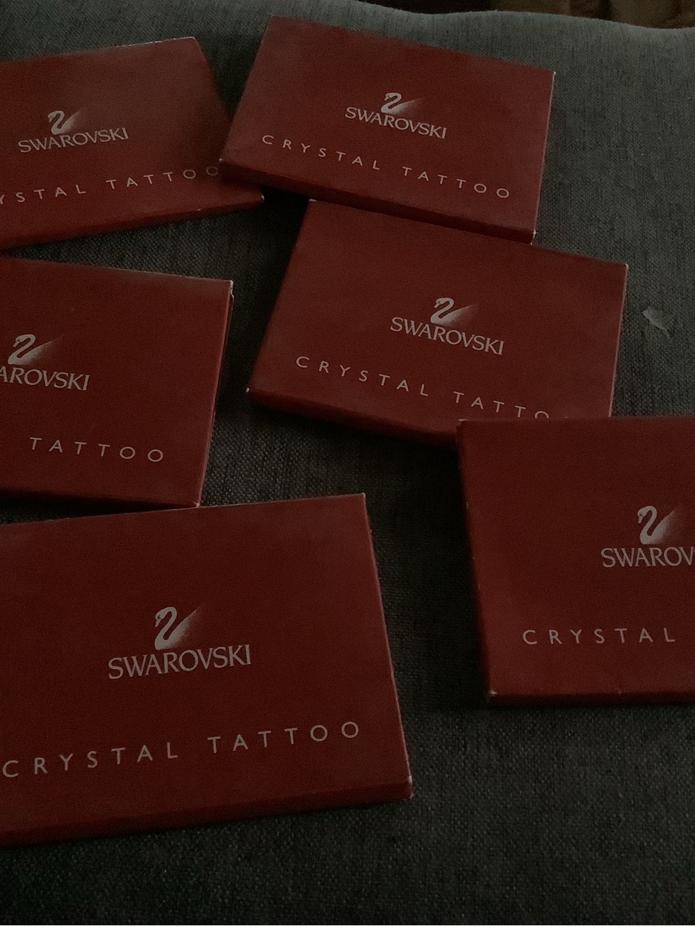 Swarovski Men’s Crystal Tattoo Accent - Brown - Picture 3 of 3